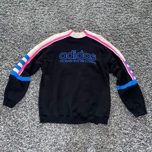 adidas mock neck sweatshirt